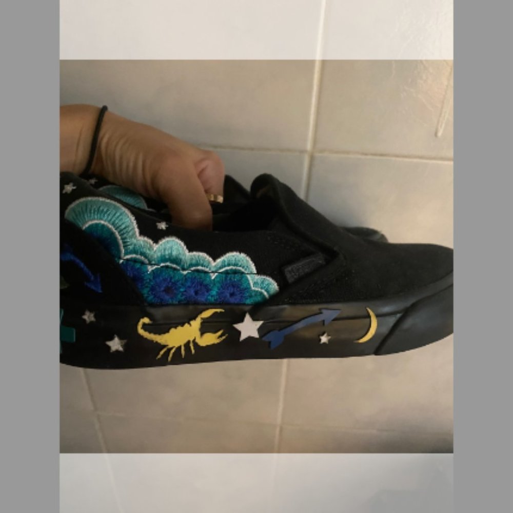 Vans Old School Rose Embroidery Marshmallow/Turtledove